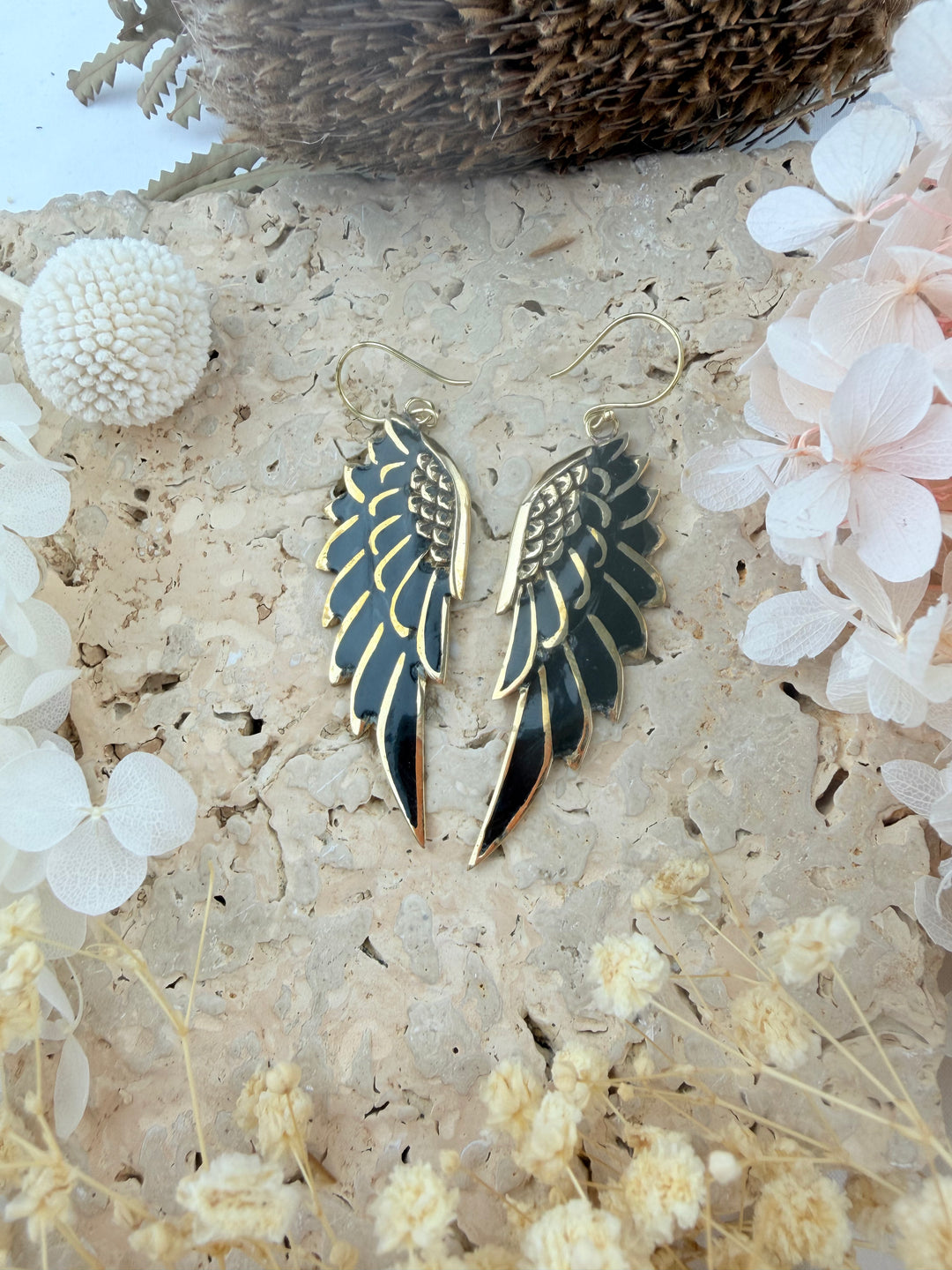 Anahata Spirit Wing Earrings