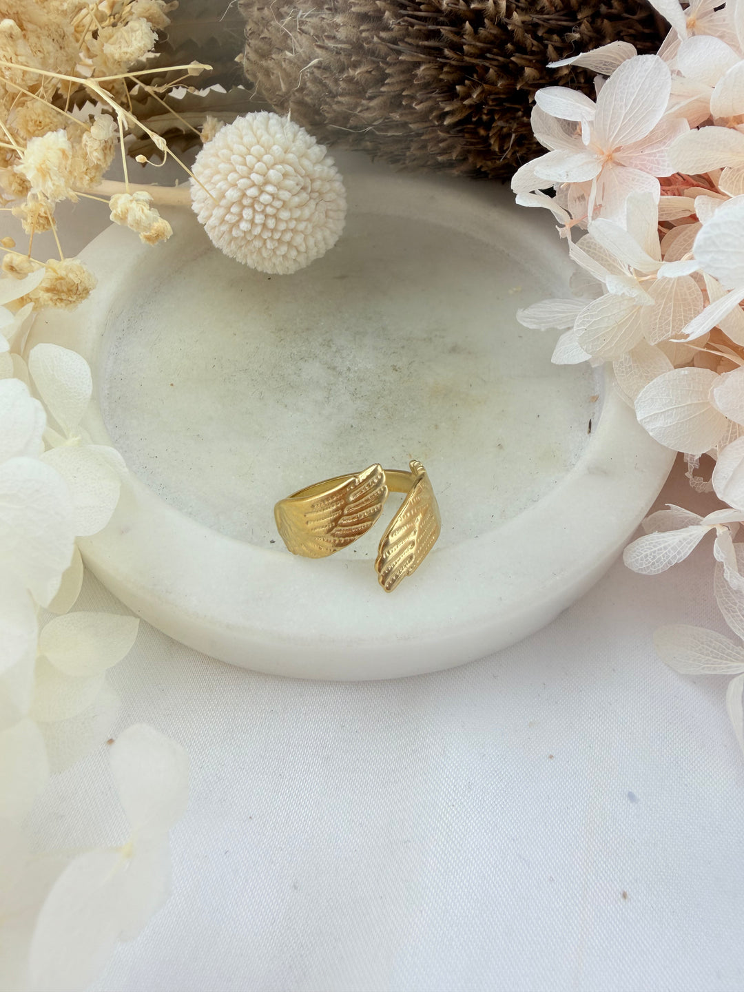 Uplight Wing Ring – Freedom, Protection & Guidance