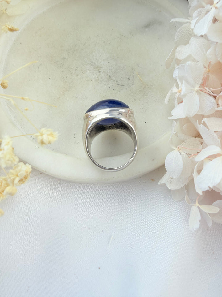 Tanzanite Silver Ring (Rare)