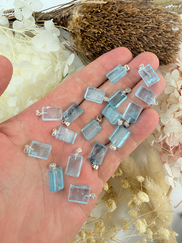 Topaz Silver Pendant