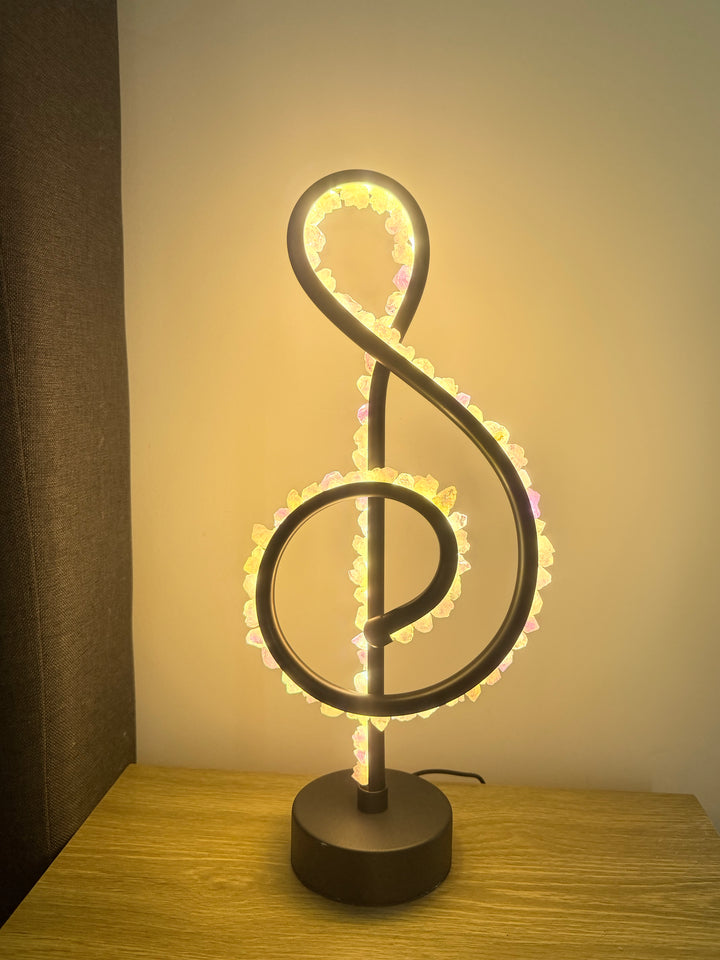 Amethyst Symphony Lamp