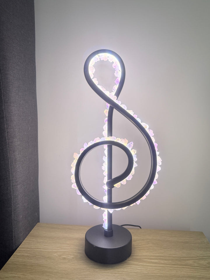 Amethyst Symphony Lamp