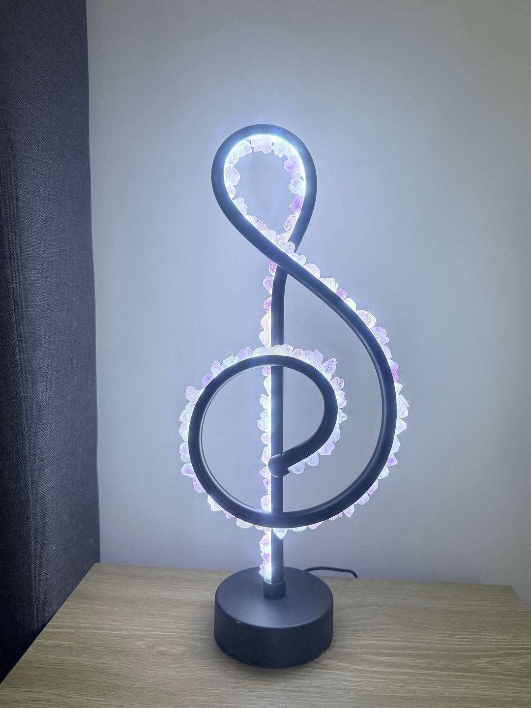 Amethyst Symphony Lamp