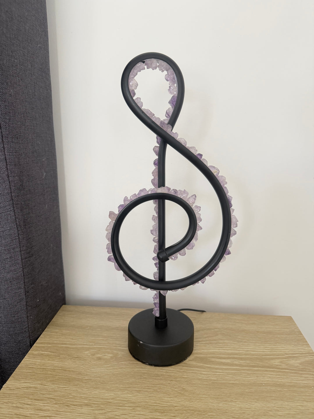 Amethyst Symphony Lamp