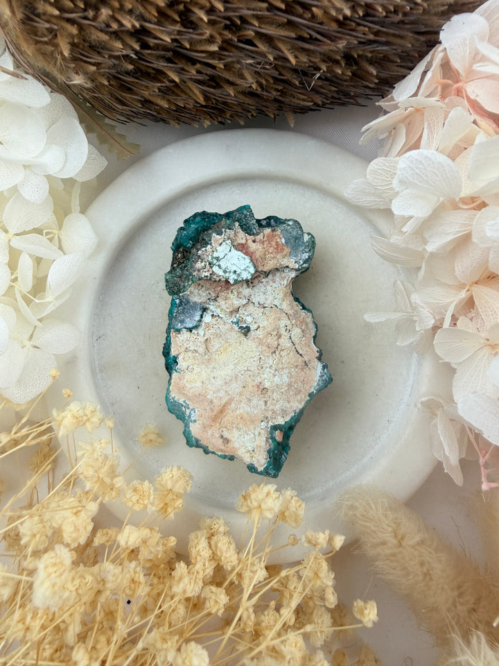 Dioptase Natural Cluster