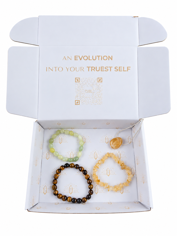 Call In Abundance Bracelets and Pendant — The Golden Flow Set