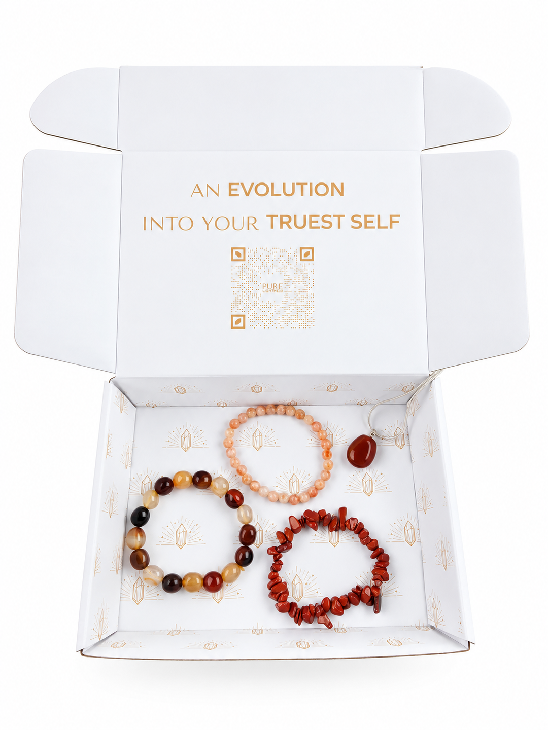 Find Your Fire Bracelets and Pendant - The Confidence set