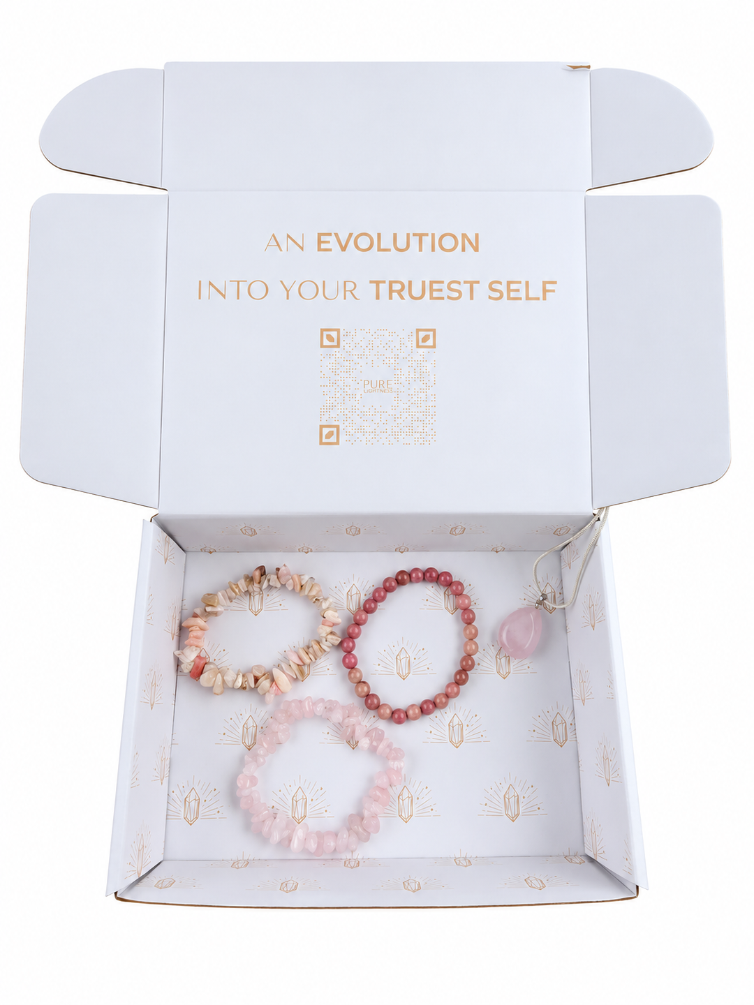 Open Your Heart Bracelets and Pendant — The Tender Heart Set