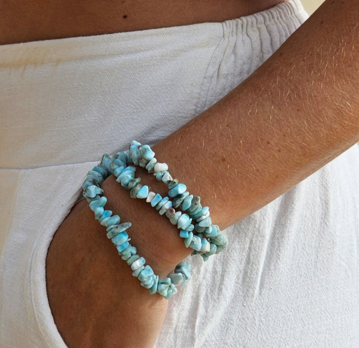 Larimar Bracelets - Chip