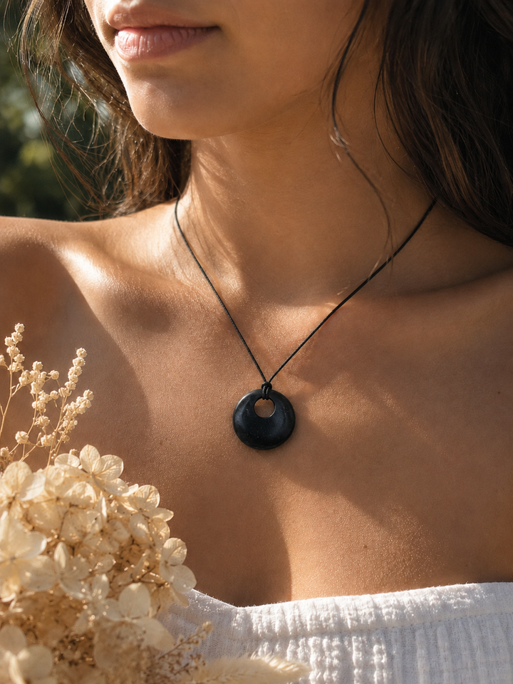 Shungite Eclipse Pendant — The Protective Shield