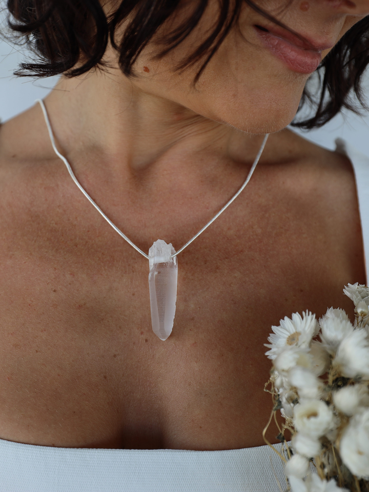 The Ancient Wisdom Set - Lemurian Laser Pendant