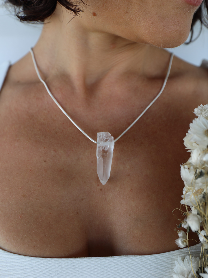 Lemurian Laser Pendant detail