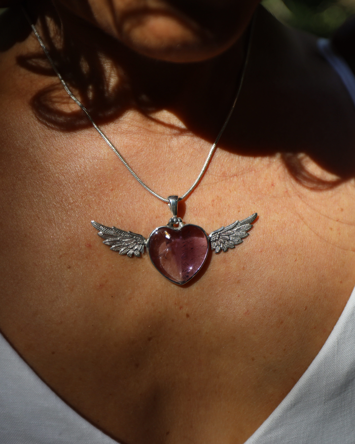 Ametrine Anahata Pendant
