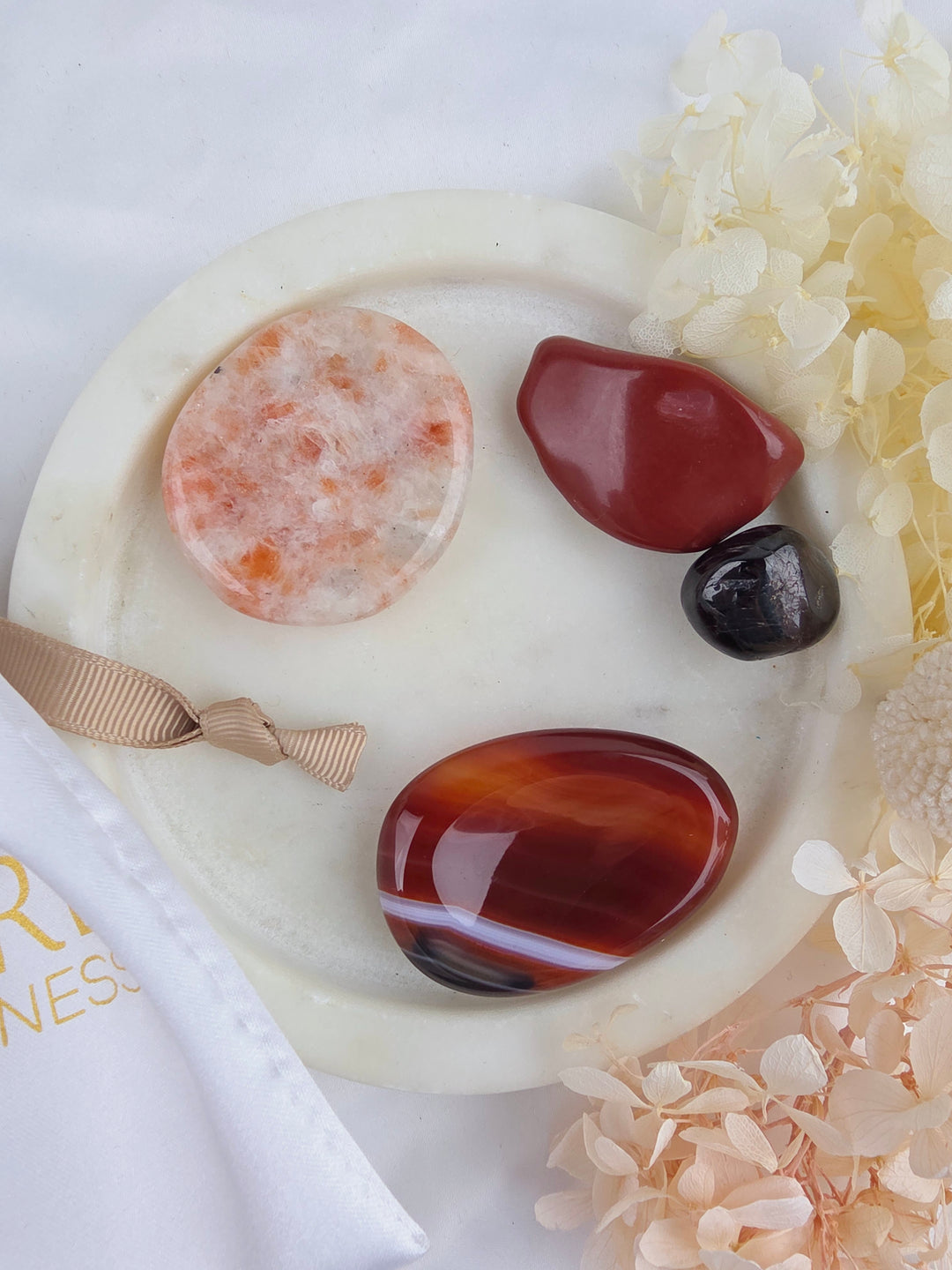 Find Your Fire Tumbled Stone Ritual — The Confidence Set