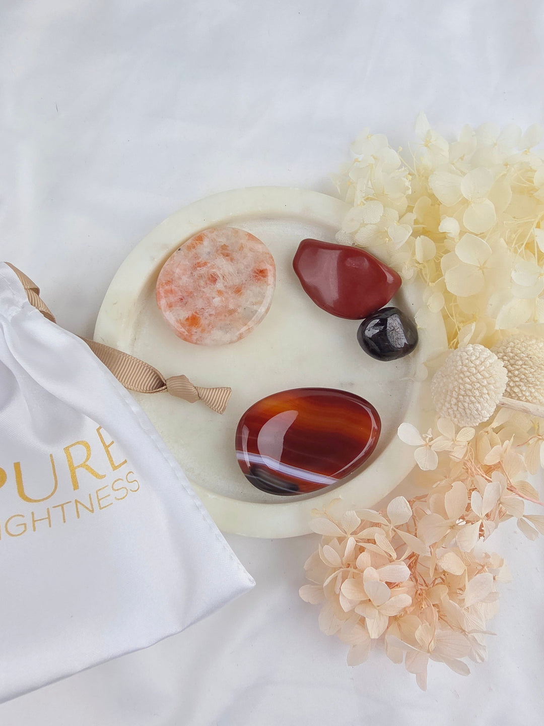 Find Your Fire Tumbled Stone Ritual — The Confidence Set