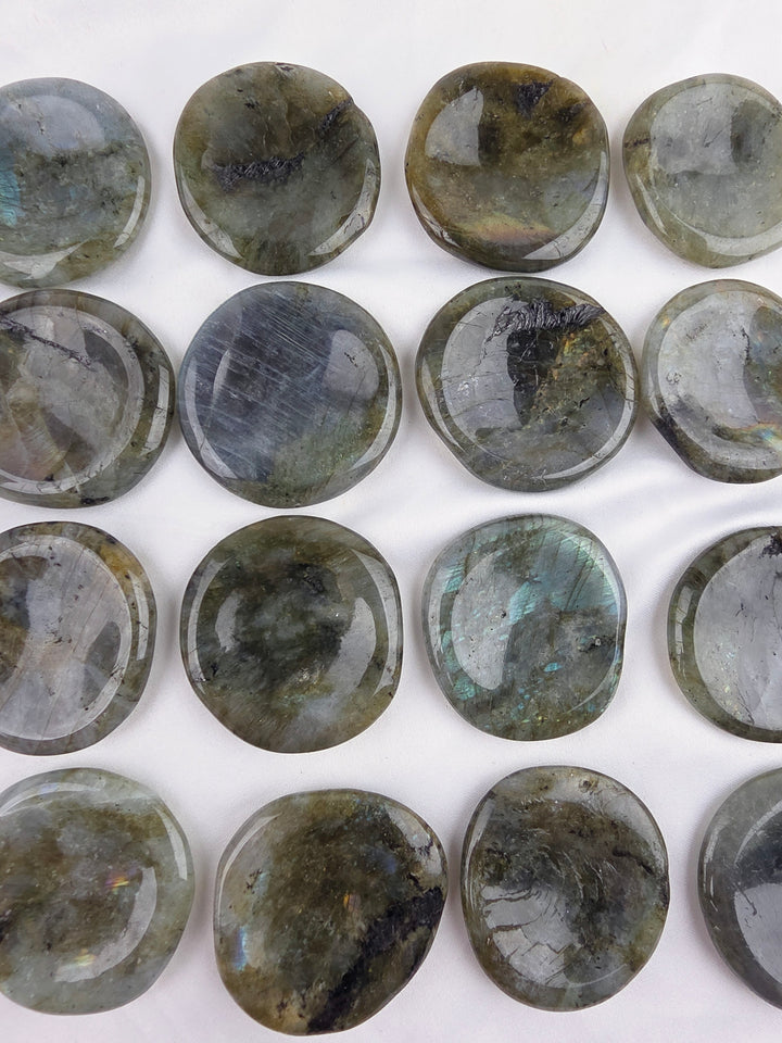 Labradorite Worry Stone — The Shield of Light