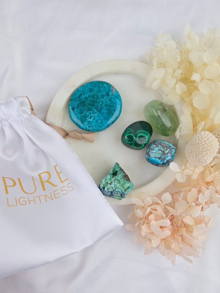 Heal & Let Go Tumbled Stone Ritual — The Renewal Set