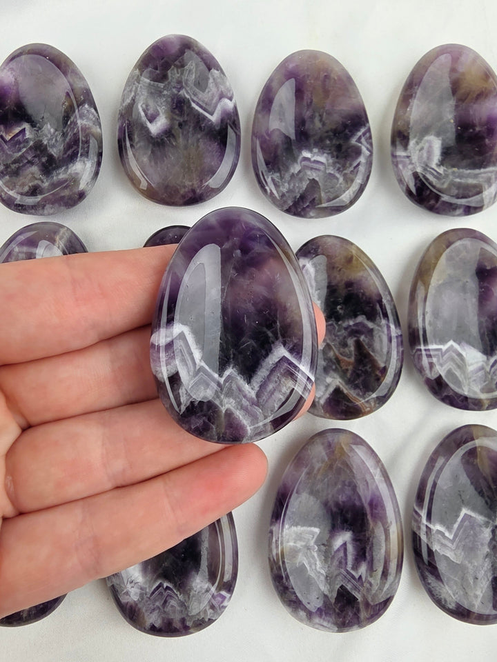 Amethyst Worry Stone — The Quiet Mind