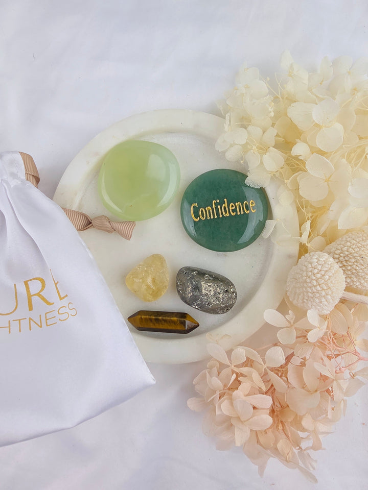 Call In Abundance Tumbled Stone Ritual — The Golden Flow Set