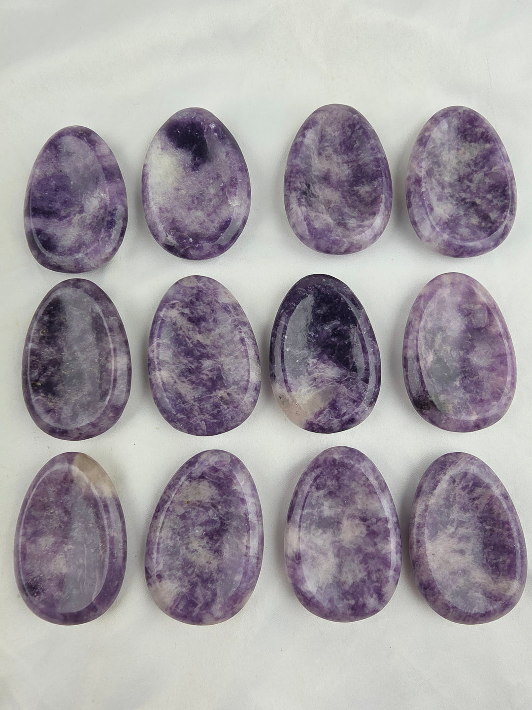 Lepidolite Worry Stone — Calm Within the Storm