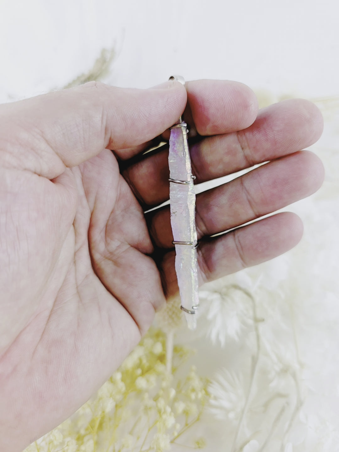 Angel Aura Silver Pendant