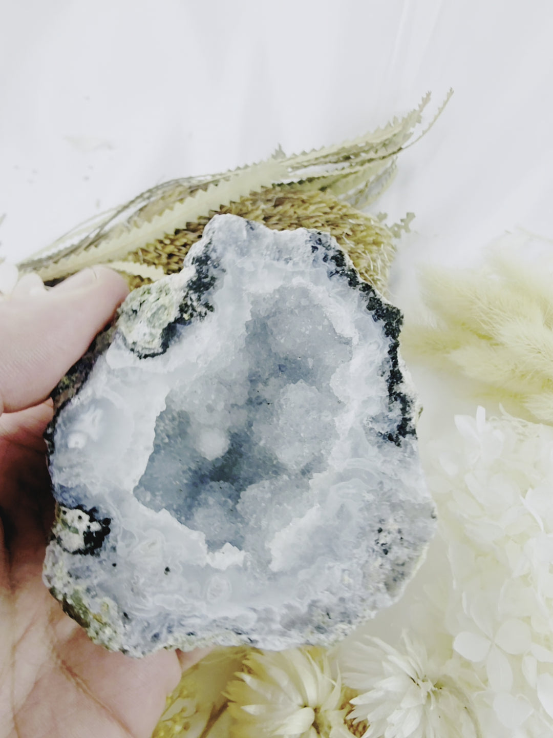 Druzy Agate Geode