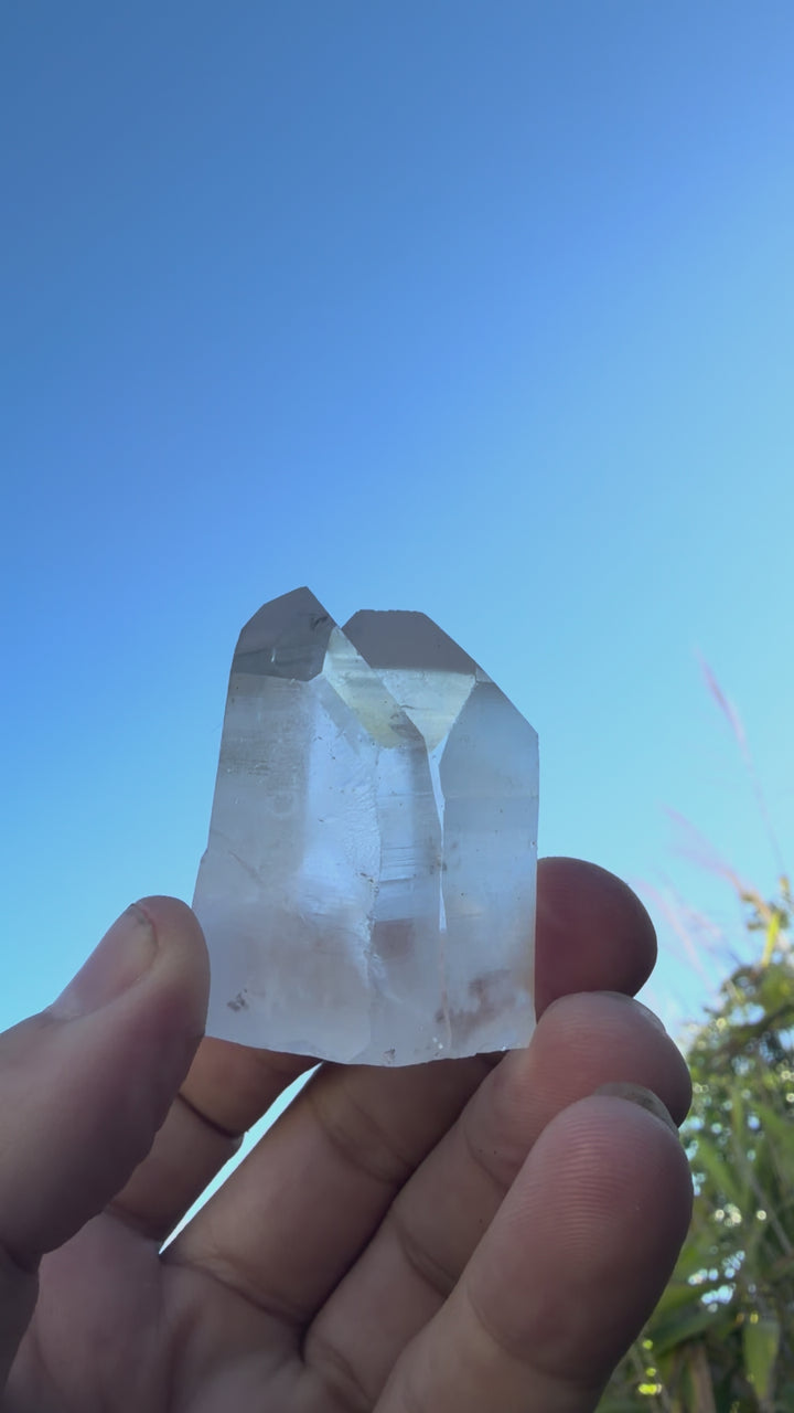 Lemurian Twin Flame Quartz Tower