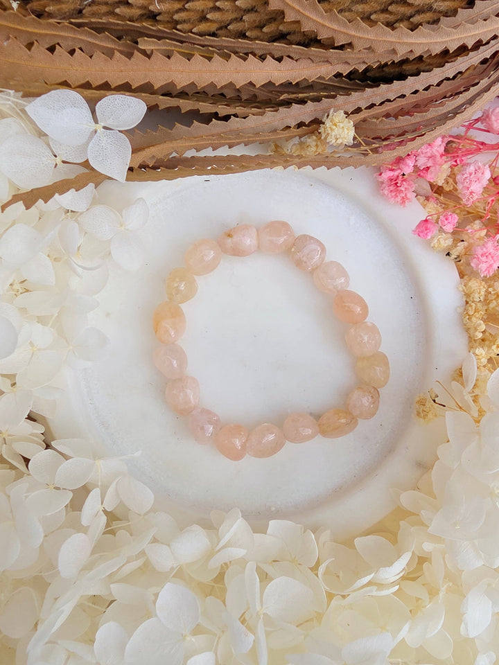 Morganite Bracelet - 8/10mm
