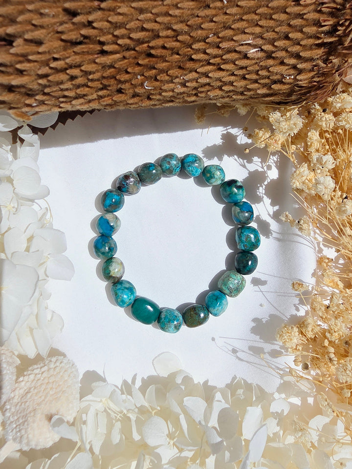 Chrysocolla Bracelet - 6/10mm
