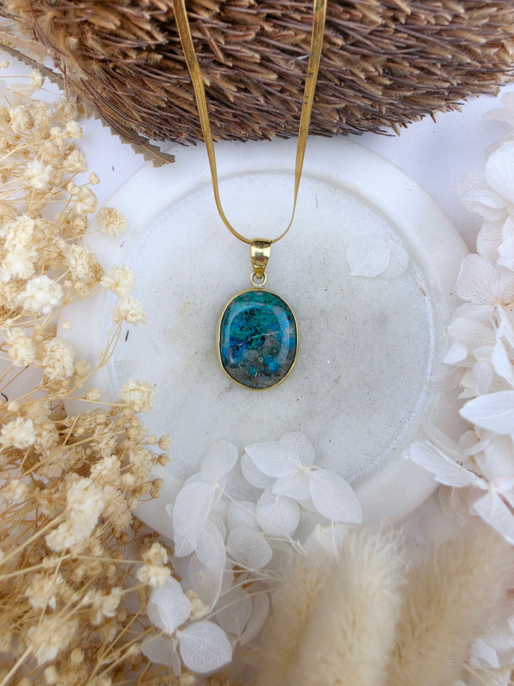 Chrysocolla Pendant