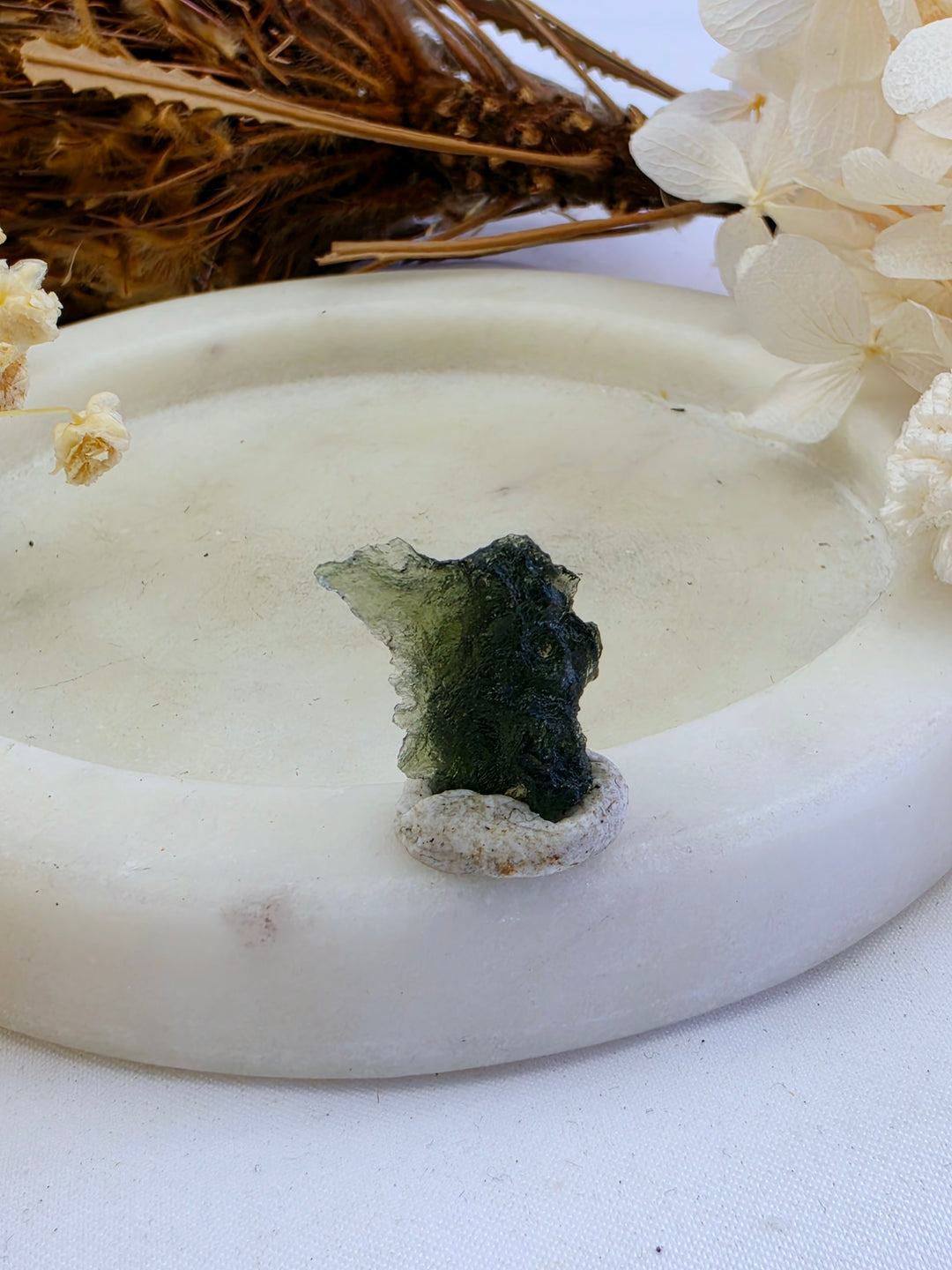 Moldavite Specimen — Manifest & Transform