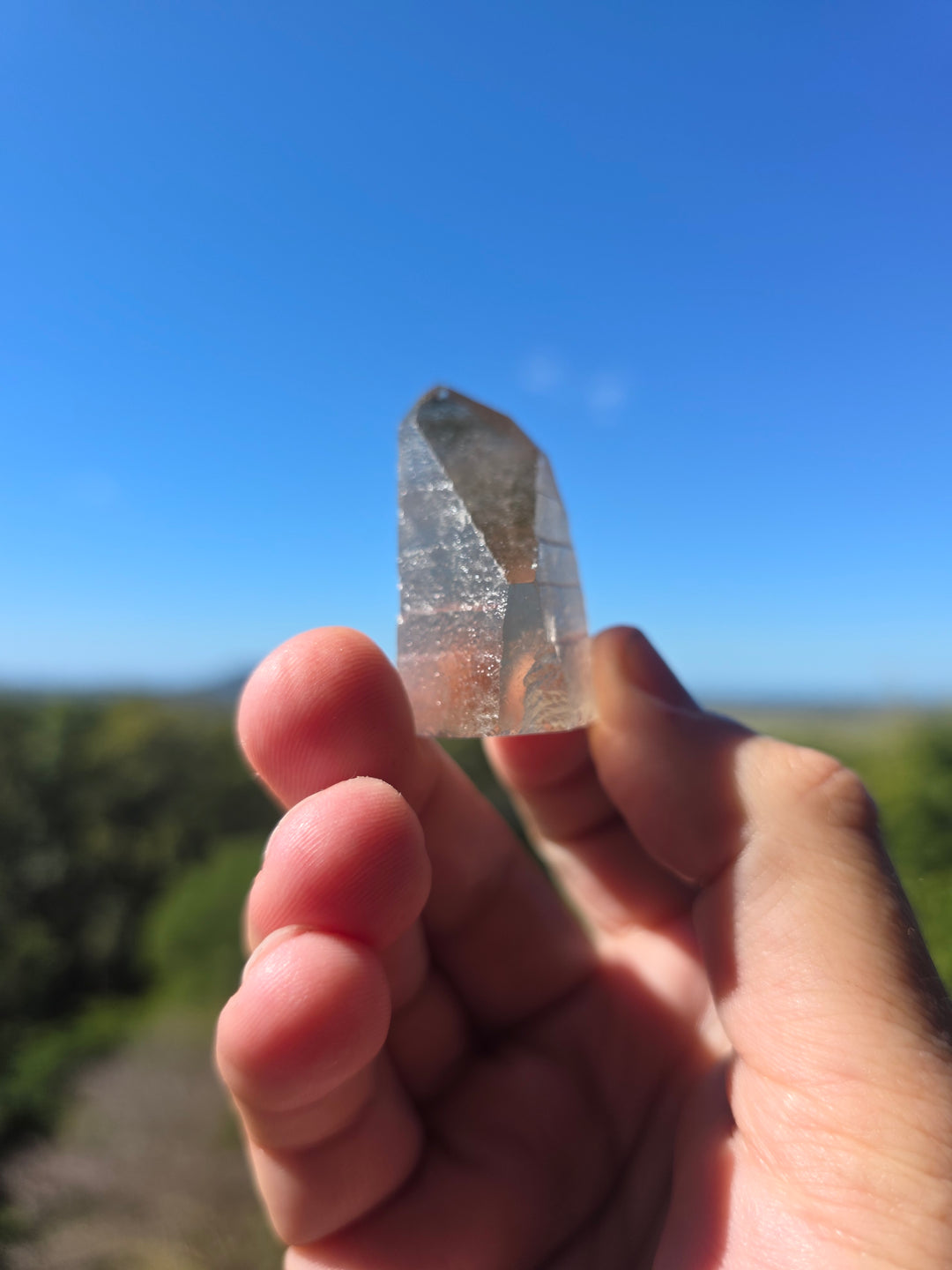 Lemurian Smoky Quartz Tower