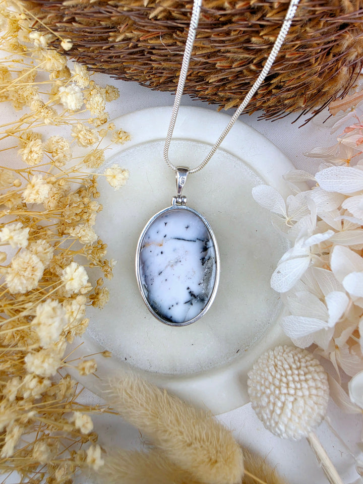 Merlinite Silver Pendant — Everyday Magic