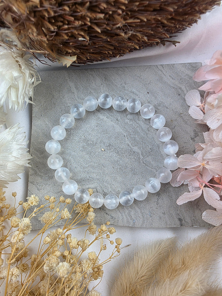 Selenite Bracelet - 8mm