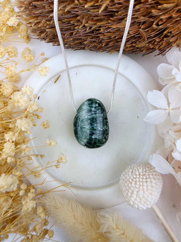 Seraphinite Pendant