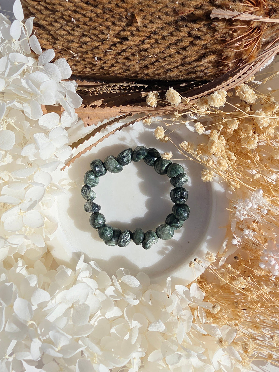 Seraphinite Bracelet - 10/12mm