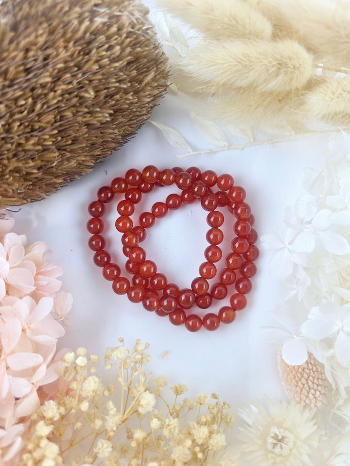 Carnelian Bracelet - 8mm #2