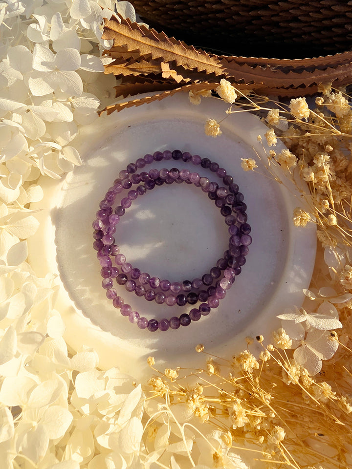 Amethyst Bracelet - 4mm