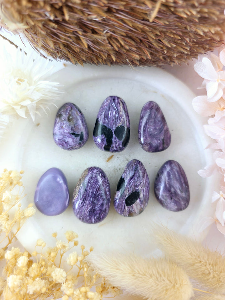 Charoite Tumbled Pendant