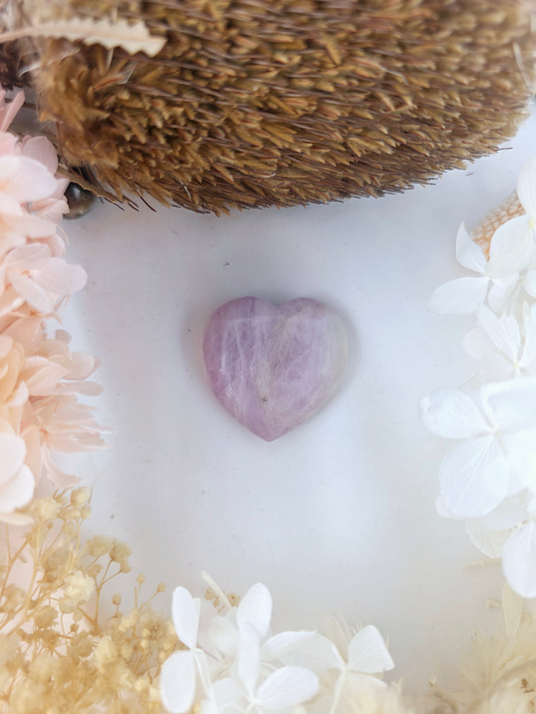 Kunzite Heart