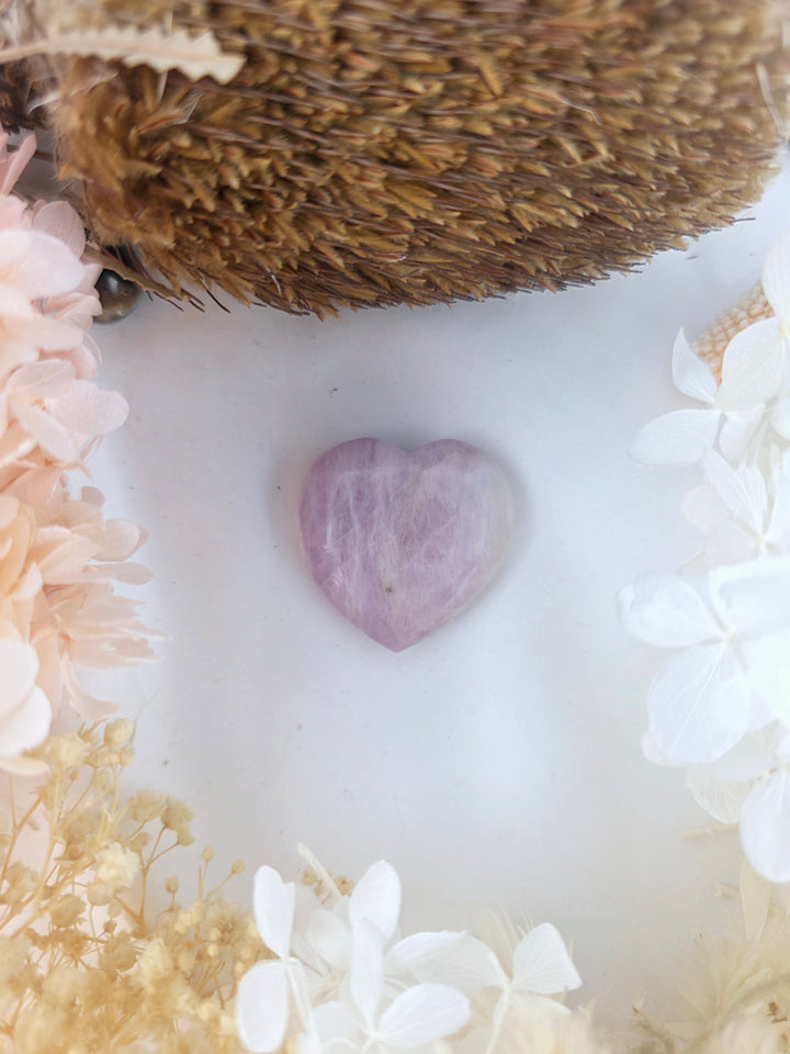 Kunzite Heart