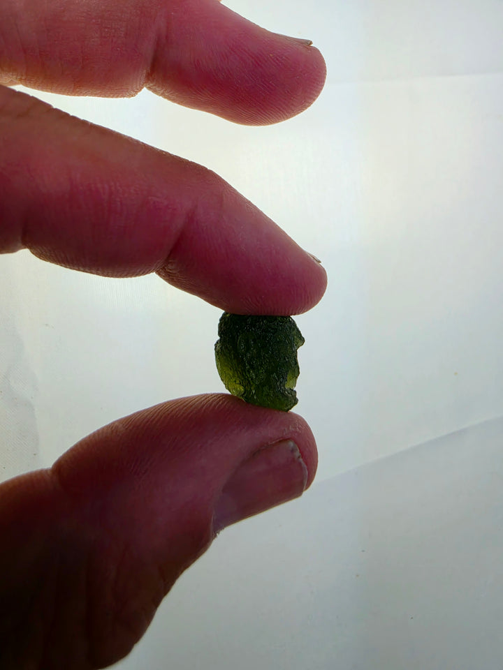 Moldavite Specimen — Manifest & Transform