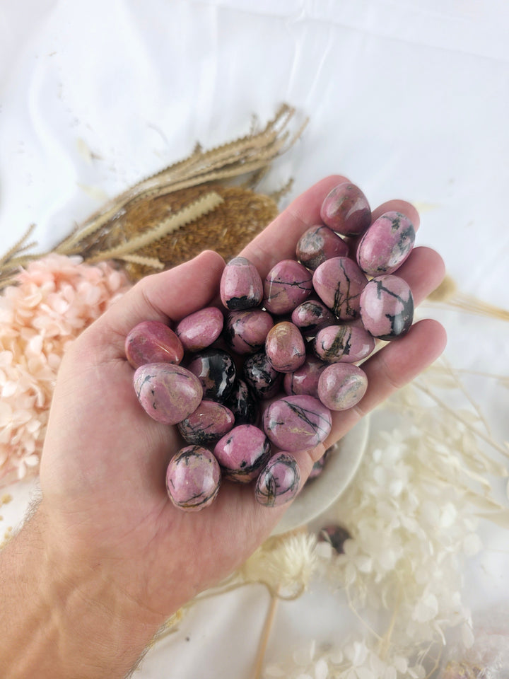 Rhodonite Tumbled Stones #2