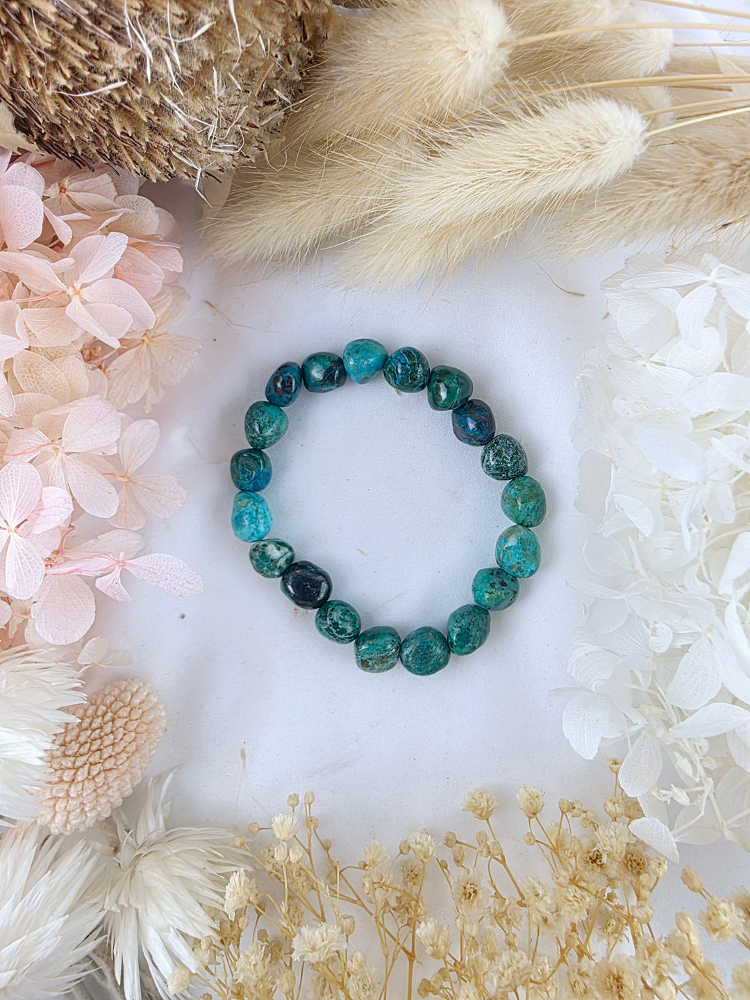 Chrysocolla Bracelet - Tumbled