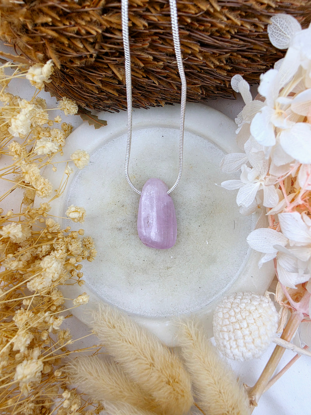 Pink Kunzite Pendant