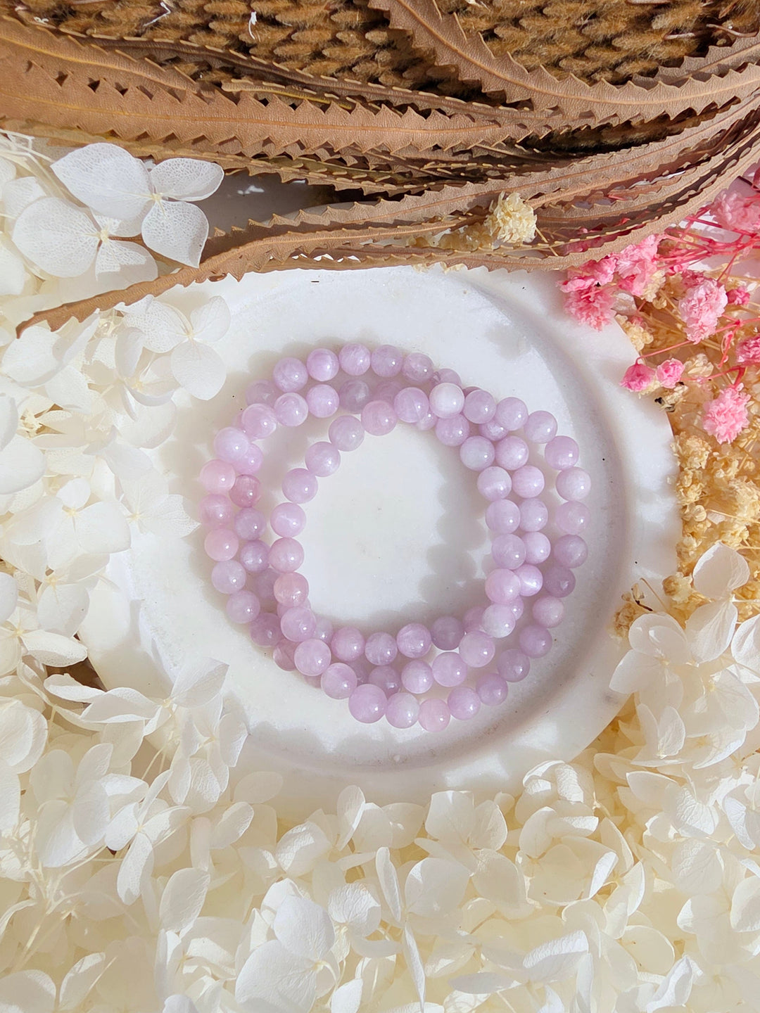 Kunzite Bracelet - 6mm