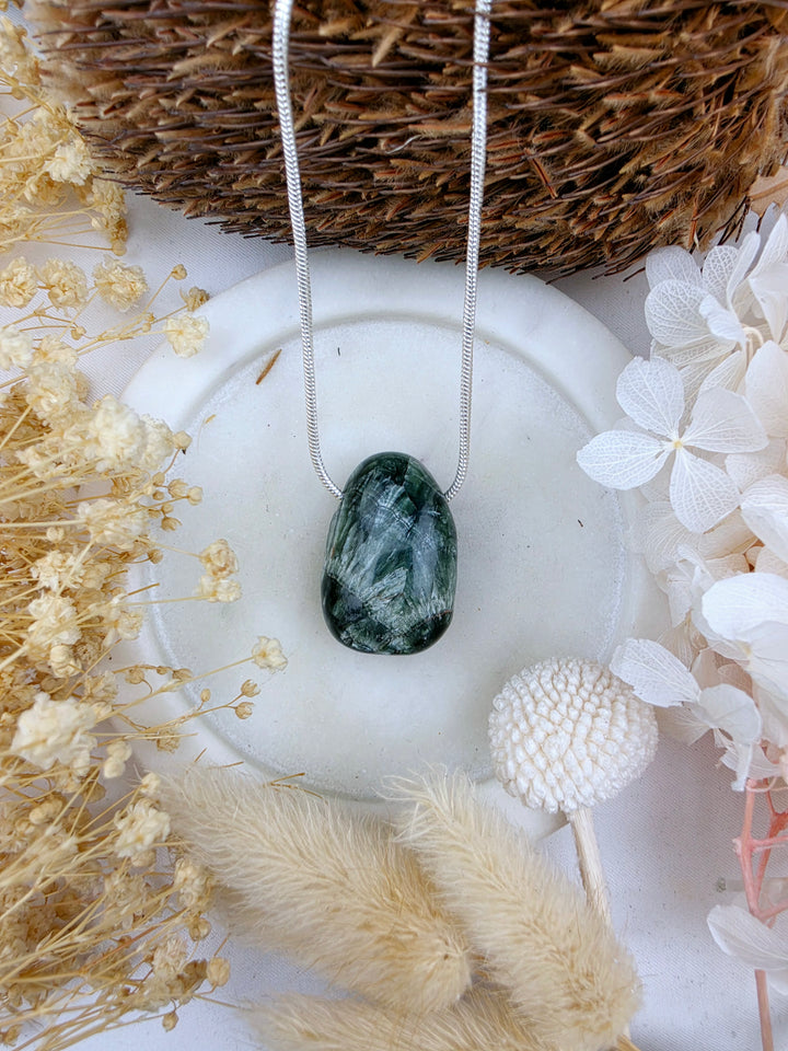 Seraphinite Pendant