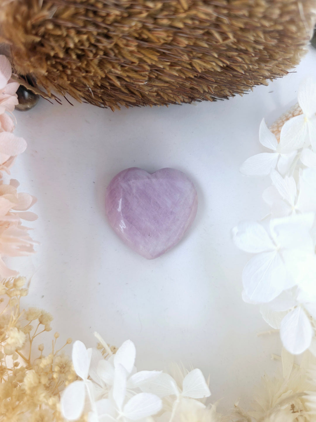 Kunzite Heart