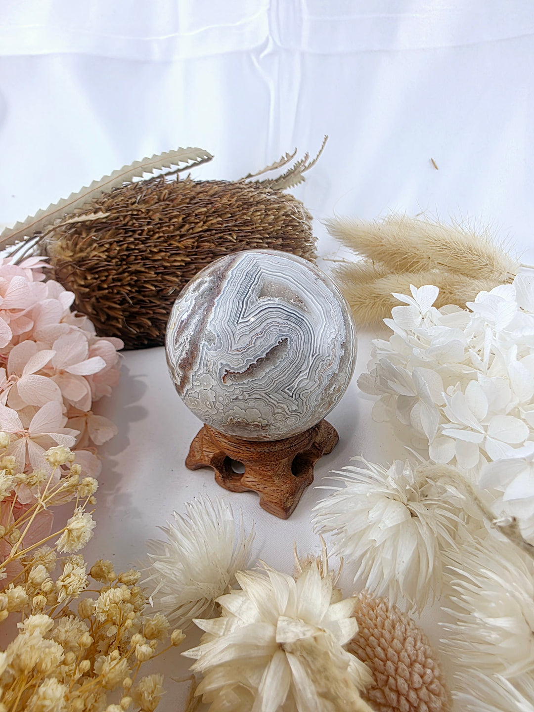 Mexican Agate Sphere
