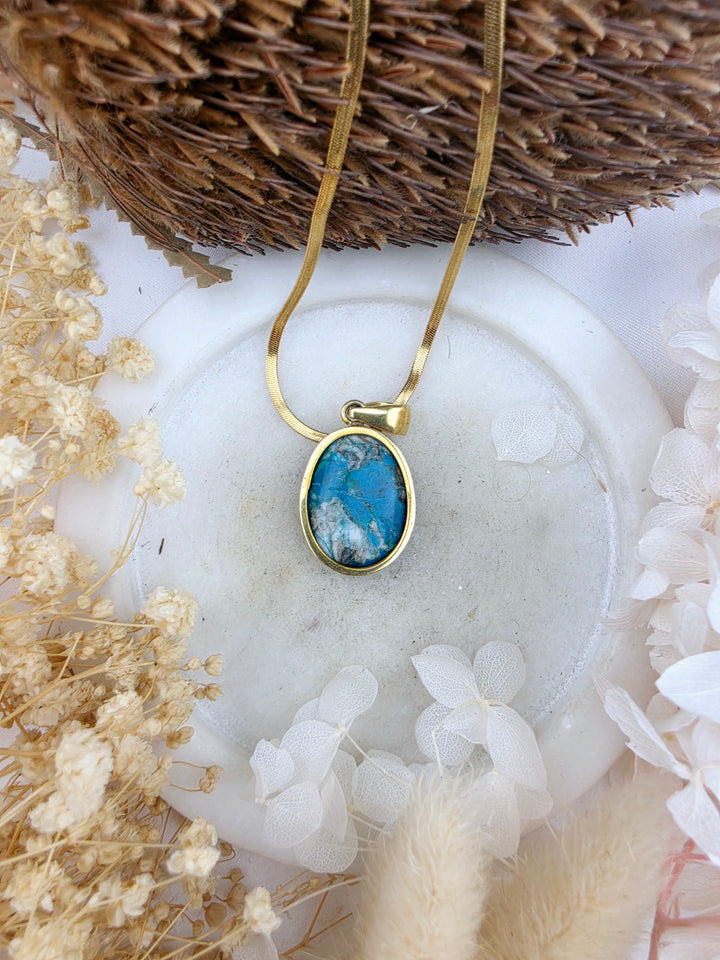 Chrysocolla Pendant